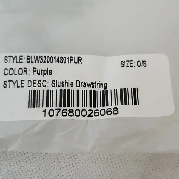 Boys Lie Purple Tie-Dye Tote with Pastel Cosmetic  Pouches - Picture 5 of 16